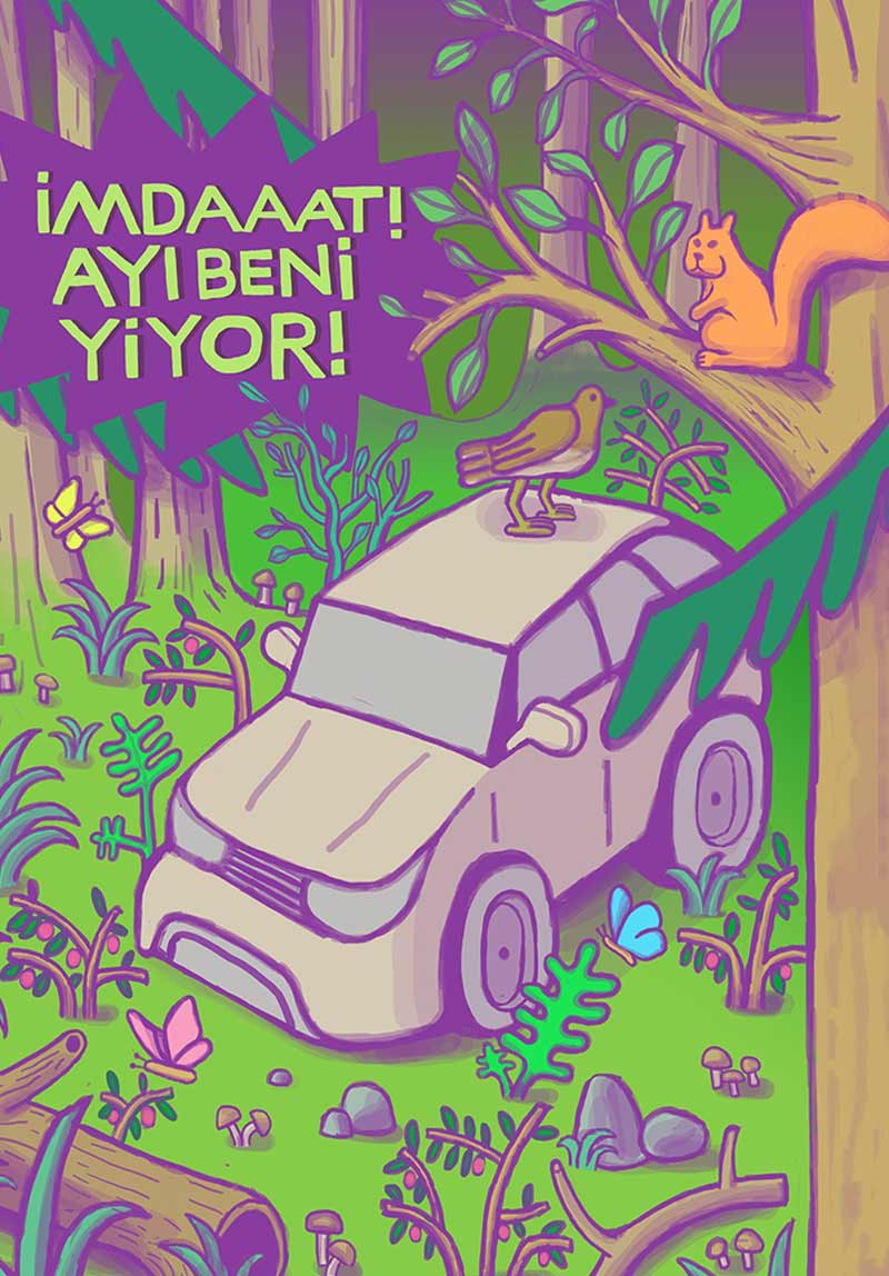 İmdat! Ayı Beni Yiyor! Poster