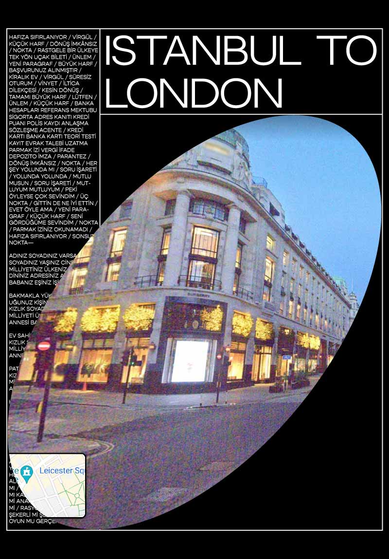 Istanbul to London Poster