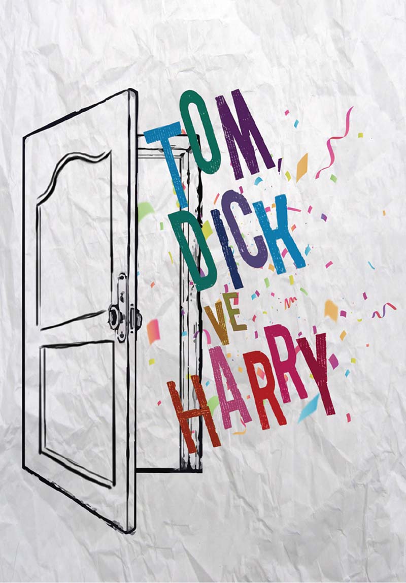 Tom, Dick Ve Harry Poster