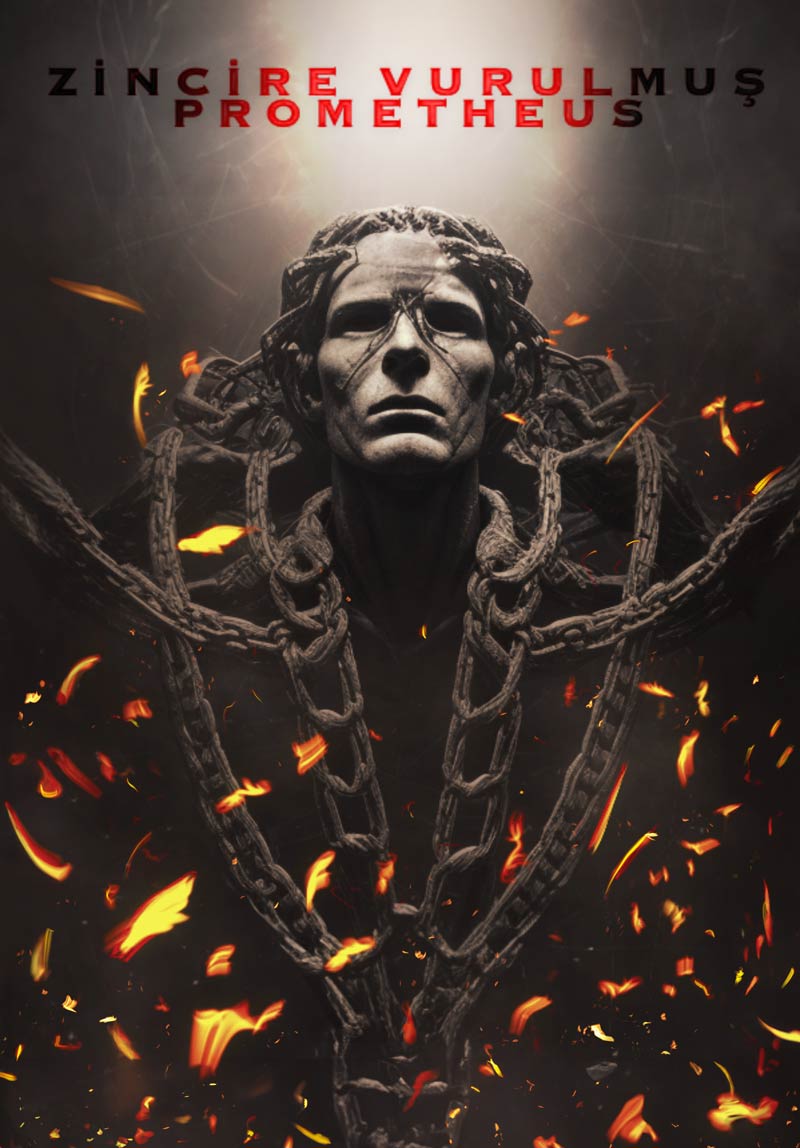 Zincire Vurulmuş Prometheus Poster