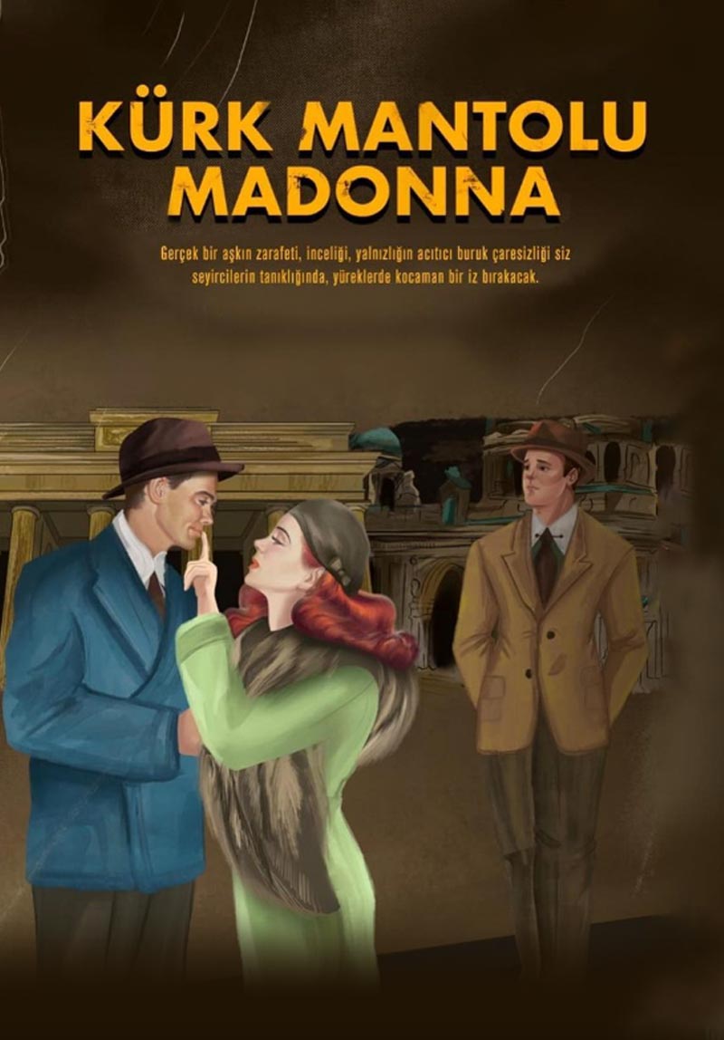 Kürk Mantolu Madonna Poster
