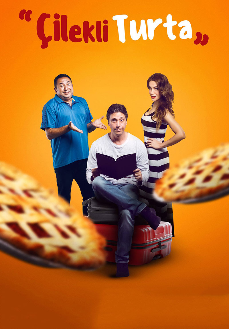Çilekli Turta Poster