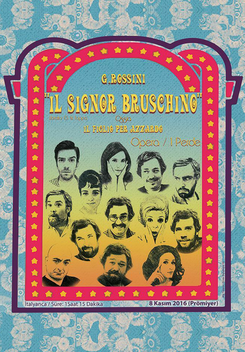 Il Signor Bruschino Poster