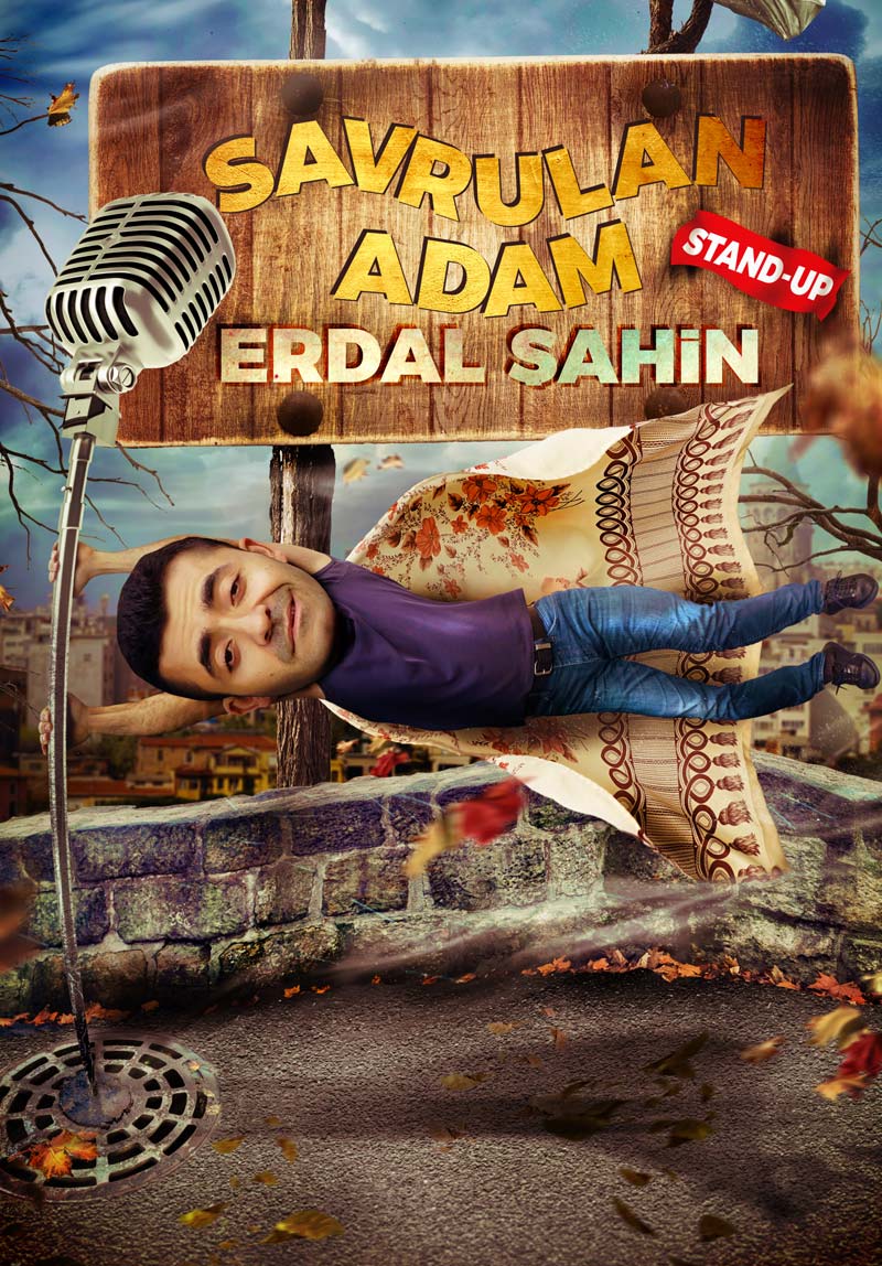 Savrulan Adam Poster
