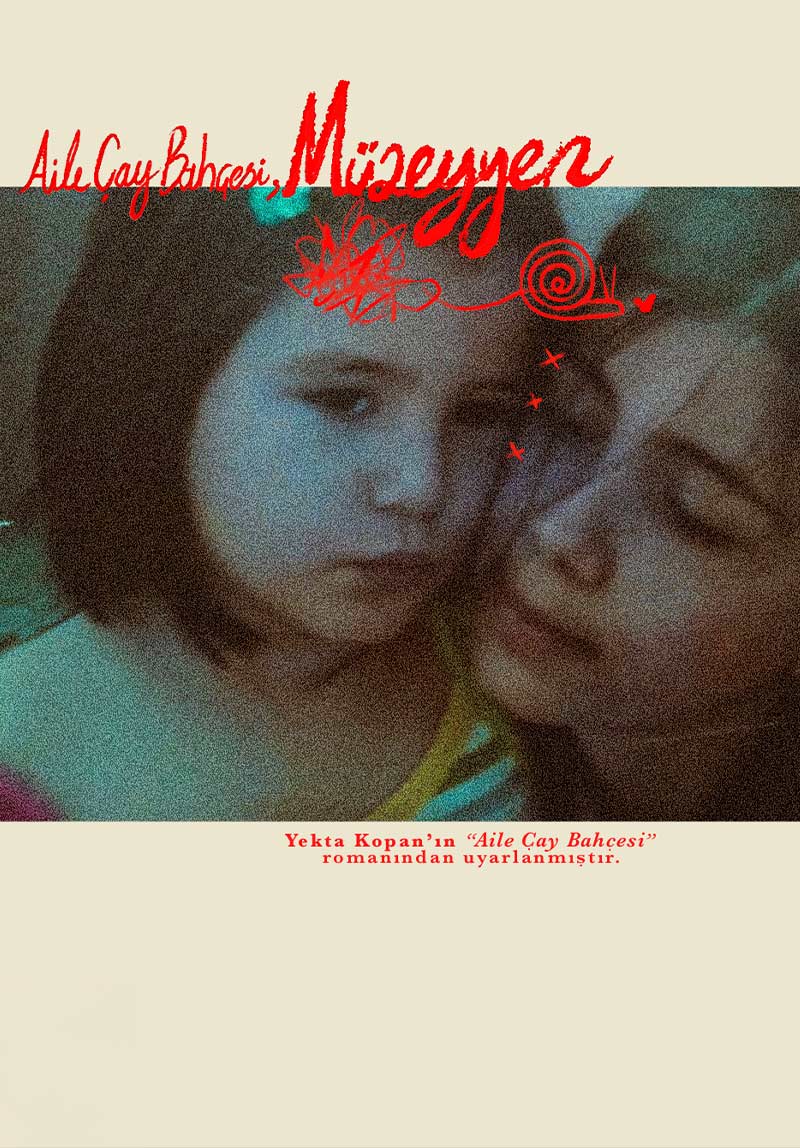 Aile Çay Bahçesi, Müzeyyen Poster