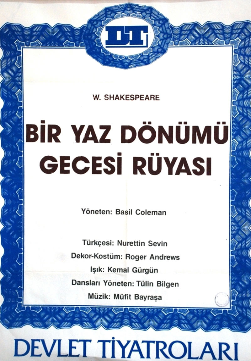 Bir Yaz Dönümü Gecesi Rüyası Poster