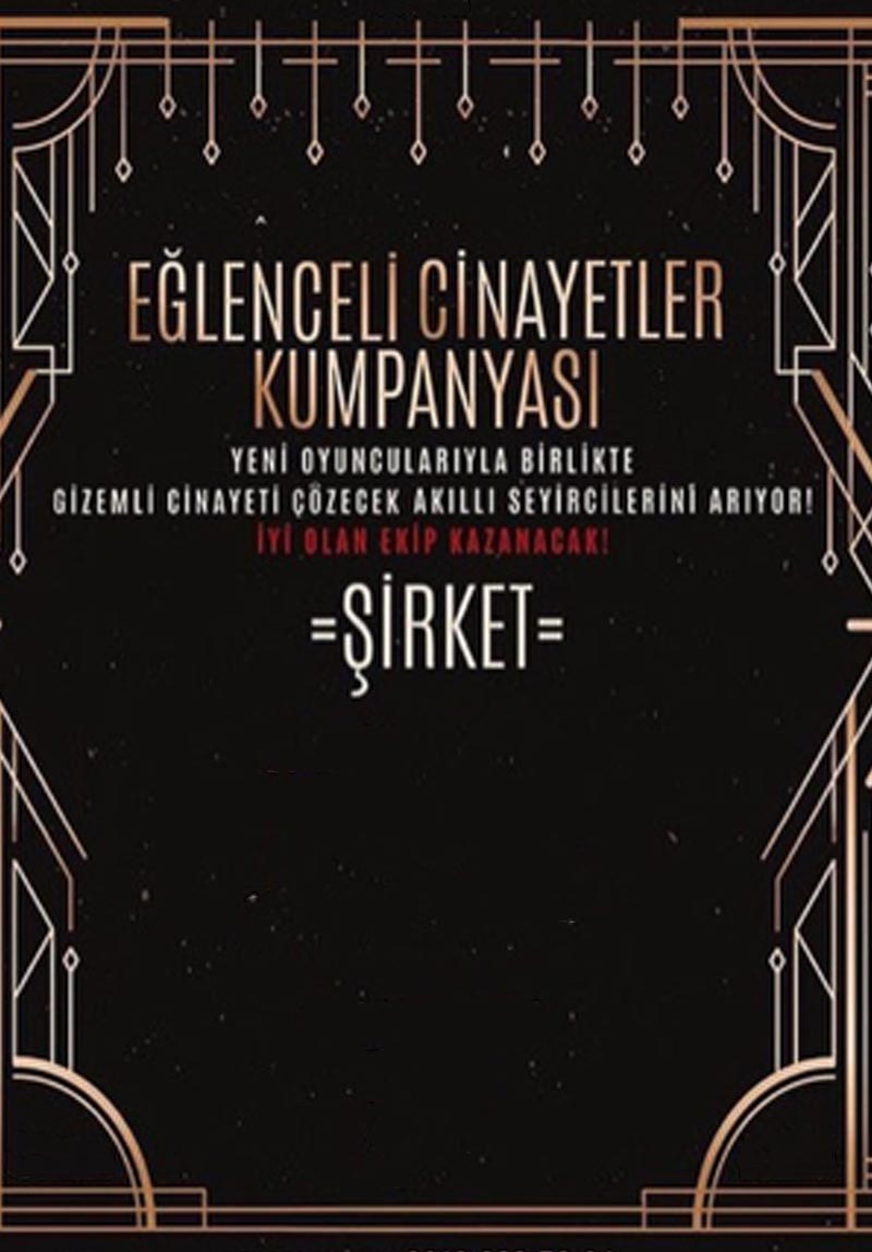Eğlenceli Cinayetler Kumpanyası...