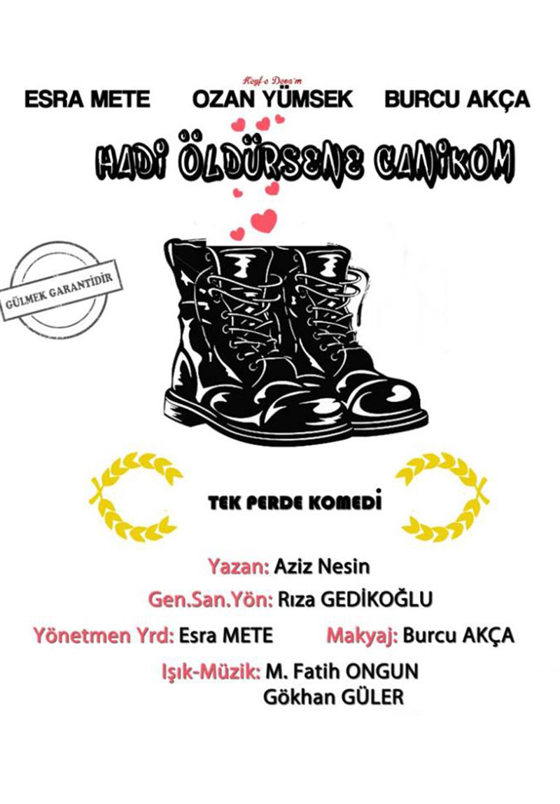 Hadi Öldürsene Canikom Poster