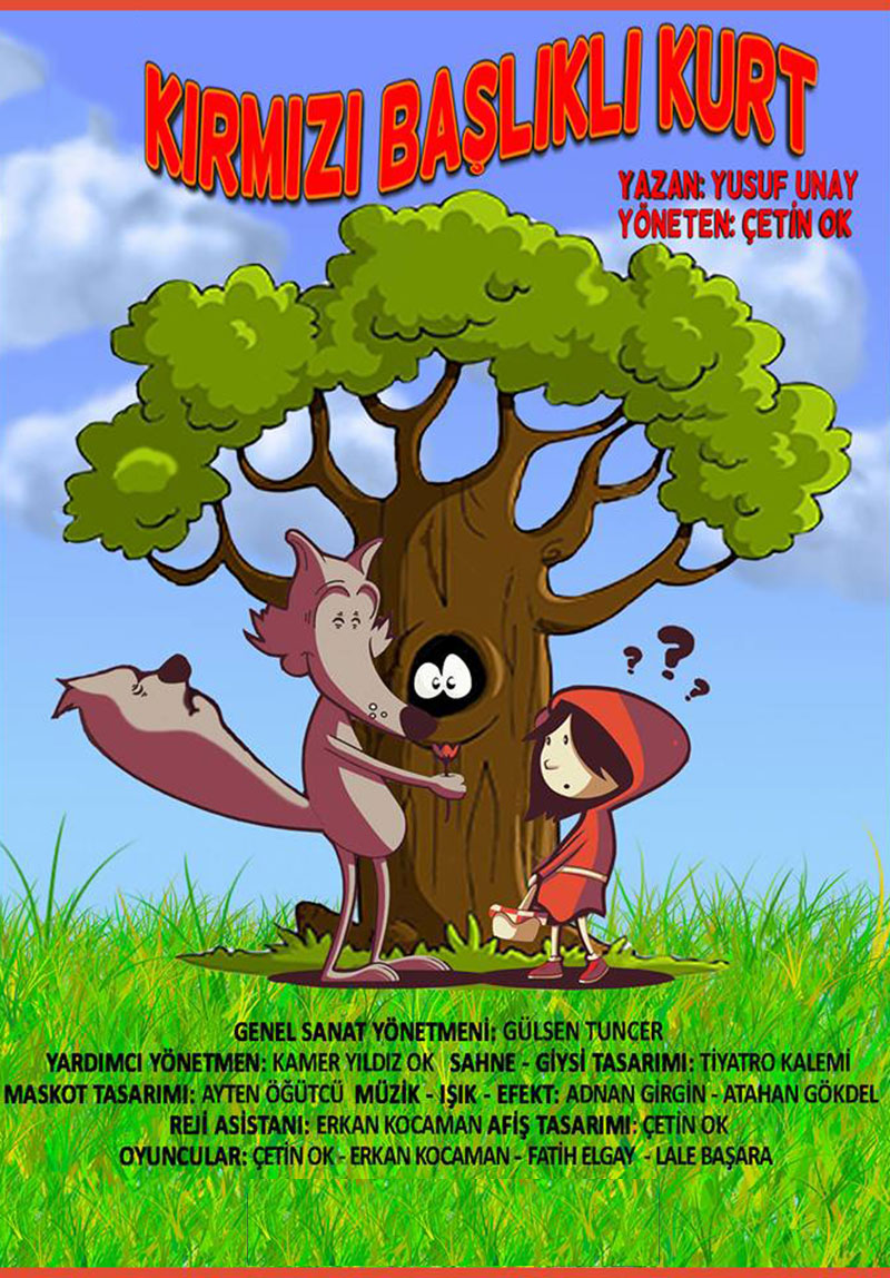 Kırmızı Başlıklı Kurt Poster