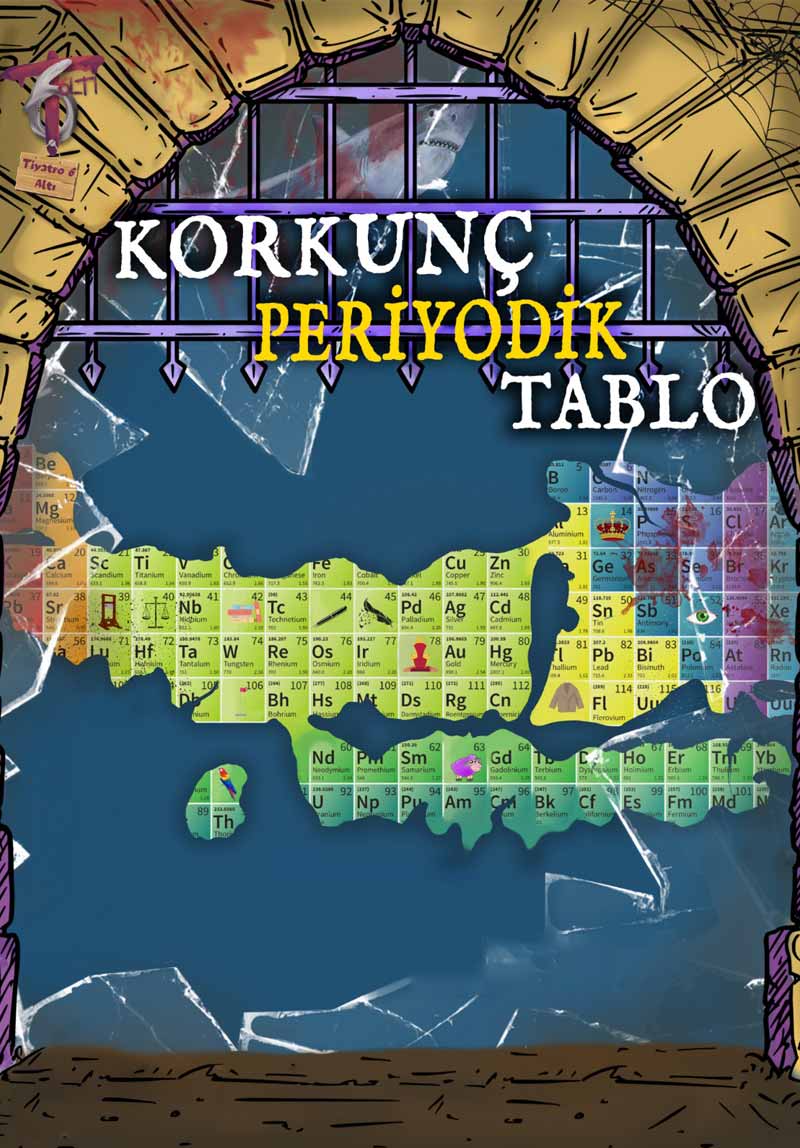 Korkunç Periyodik Tablo Poster