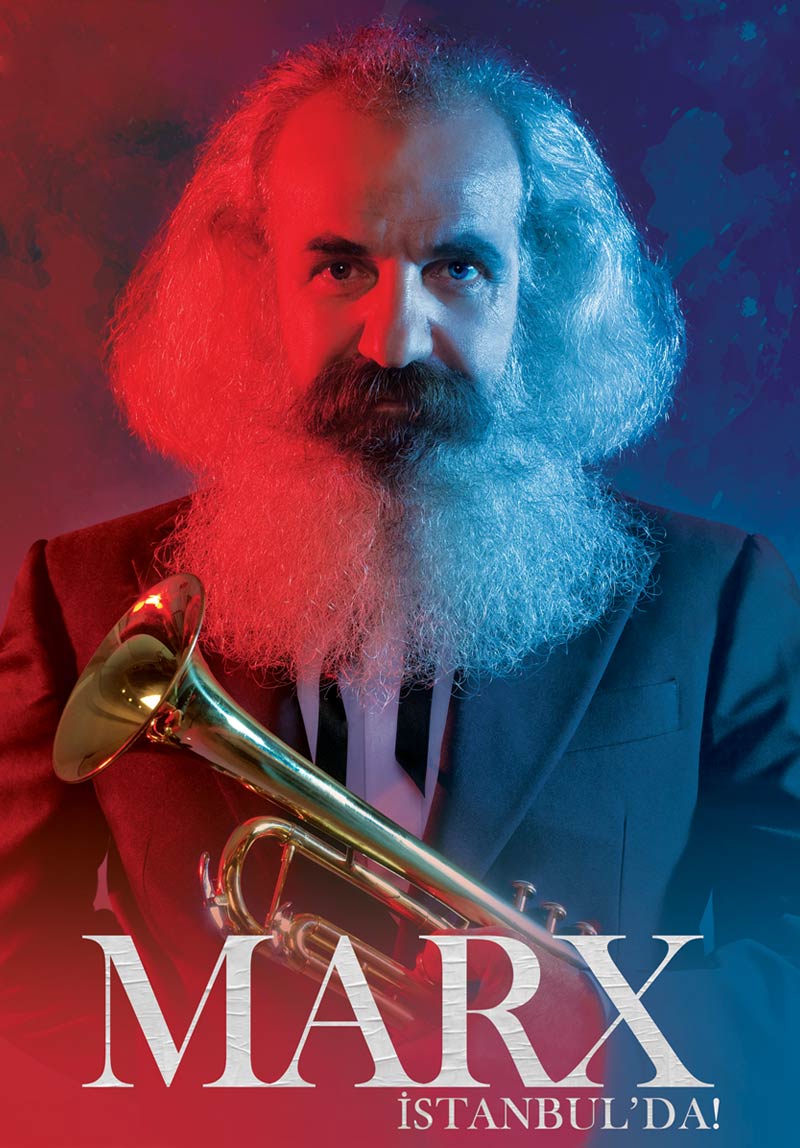 Marx İstanbul'da Poster