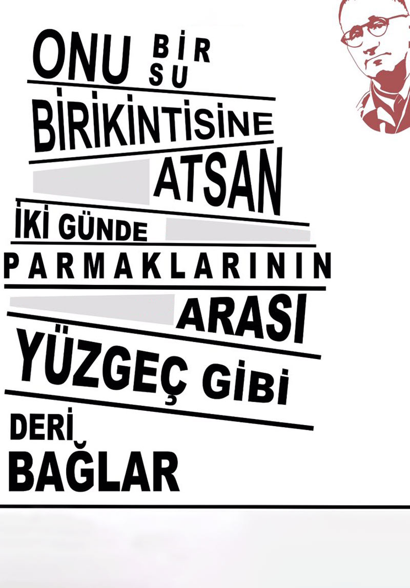 Onu Bir Su Birikintisine Atsan İki Günde Parmaklarının Arası Yüzgeç Gibi Deri Bağlar Poster