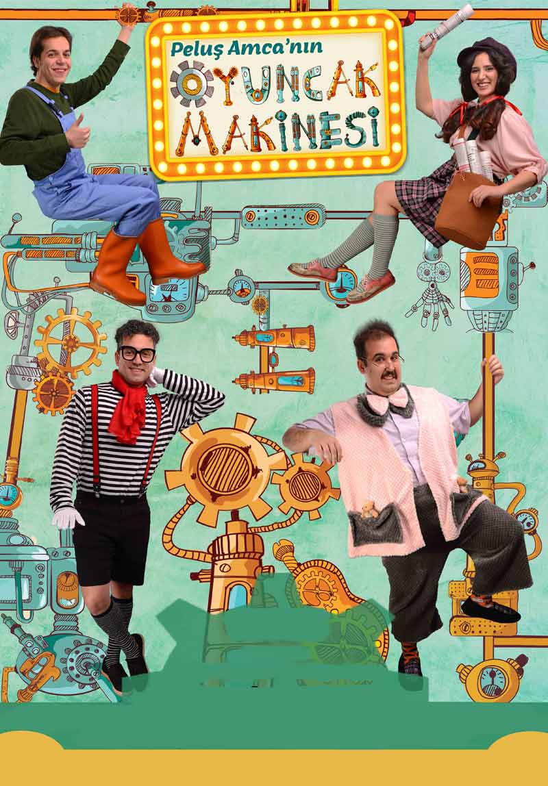 Peluş Amca'nın Oyuncak Makinesi Poster