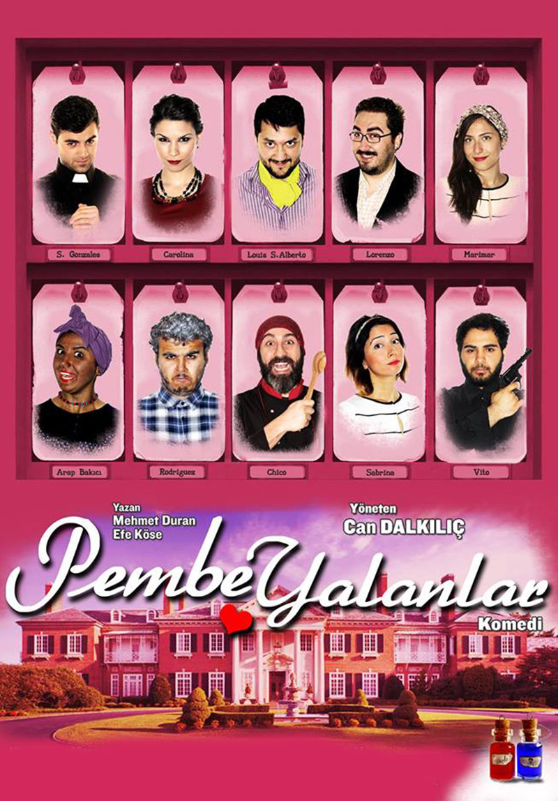 Pembe Yalanlar Posteri