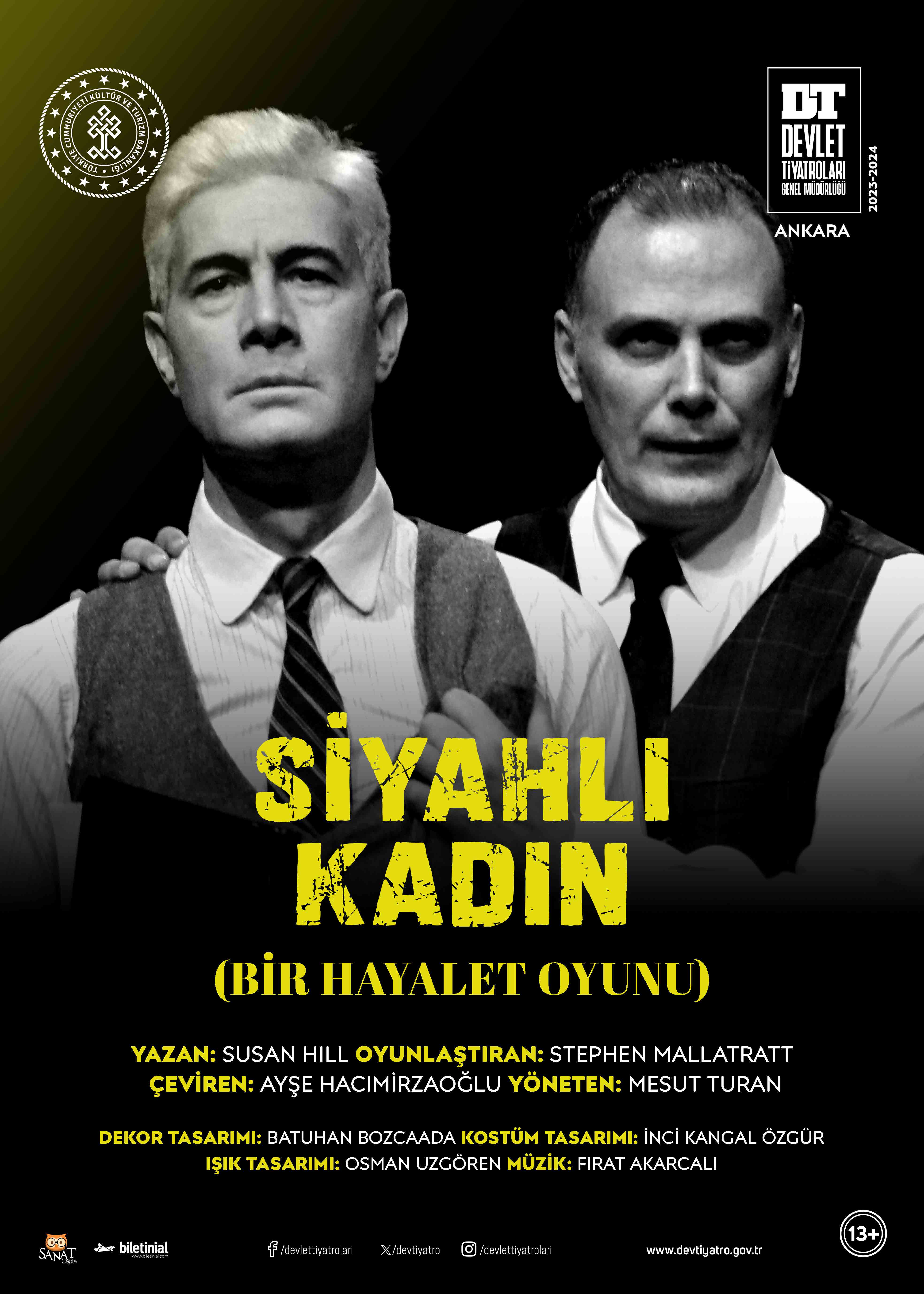 Siyahlı Kadın (Bir Hayalet Oyunu) Poster